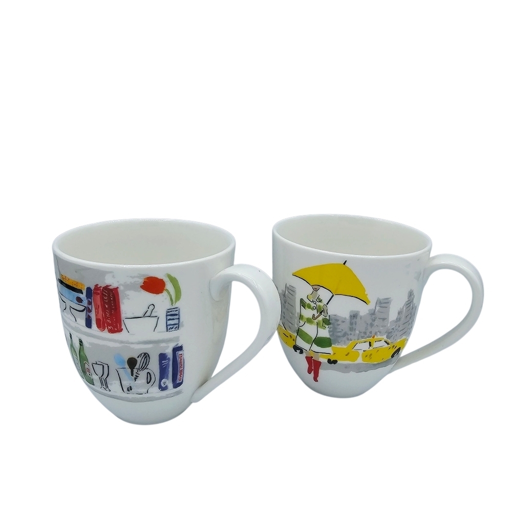 Kate Spade Lenox Muses Mugs, set of 2 - Picture 6 of 11